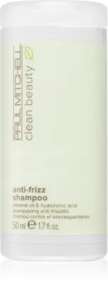 Paul Mitchell Clean Beauty Anti-Frizz - Шампунь для непослушных и пушистых волос, разглаживающий, 50 мл