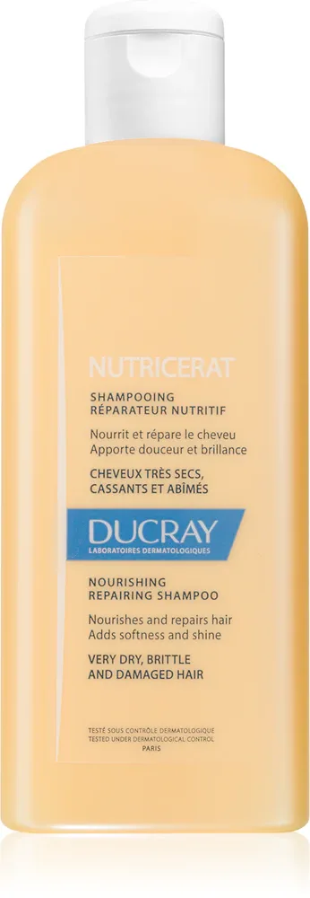 Ducray Nutricerat - Питательный регенерирующий и укрепляющий шампунь для волос, 200 мл