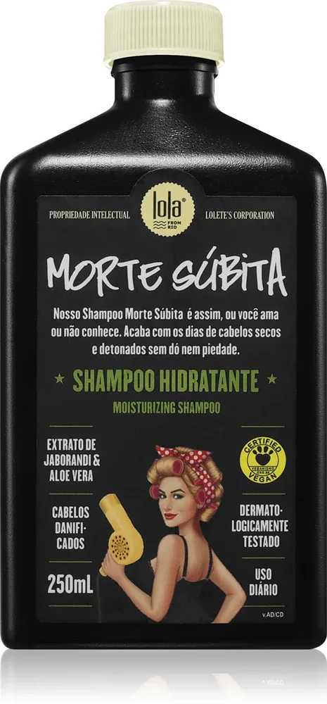 Lola Cosmetics Morte Súbita Shampoo - Увлажняющий шампунь, 250 г