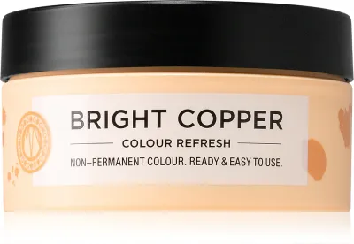 Maria Nila Colour Refresh Bright Copper - Нежная питательная маска без постоянных красящих пигментов