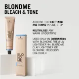 Schwarzkopf Professional Blondme Bleach & Tone - Светящее и тонизирующее средство, 60 мл, оттенок Violet — фото 4