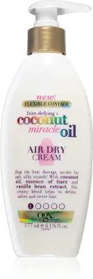 OGX Coconut Miracle Oil - Смягчающий крем против пушистости волос, 177 мл