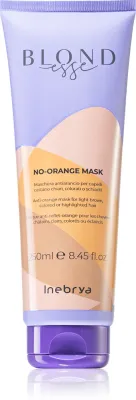 Inebrya BLONDesse No-Orange Mask - Маска для волос: шампунь для нейтрализации рыжих оттенков