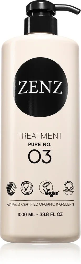 ZENZ Organic Pure No. 03 - Маска для волос, ухаживающая