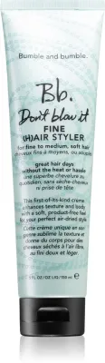 Bumble and bumble Don't Blow It Fine (H)air Styler - Увлажняющая сыворотка для нежных волос, без смывания, 150 мл
