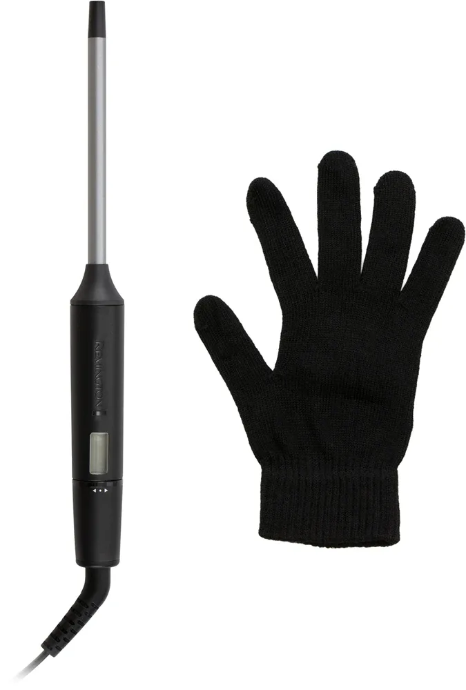 Плойка для волос Remington Pro Curl CI6X10 с керамическим покрытием, с дисплеем, 10 мм, 1 шт