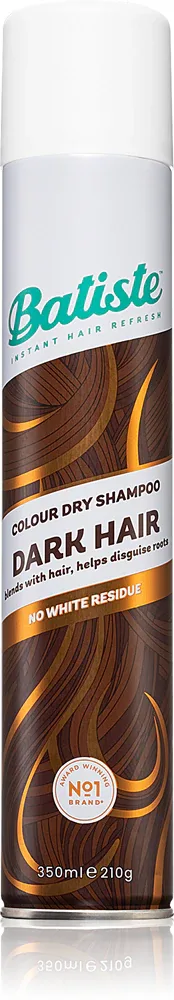 Batiste Dark and Deep Brown - Сухой шампунь для темных волос, 350 мл