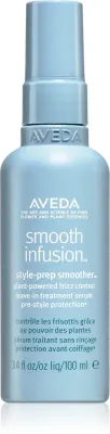 Aveda Smooth Infusion Style Prep Smoother - Шелковистая сыворотка для волос против пушистости, 100 мл