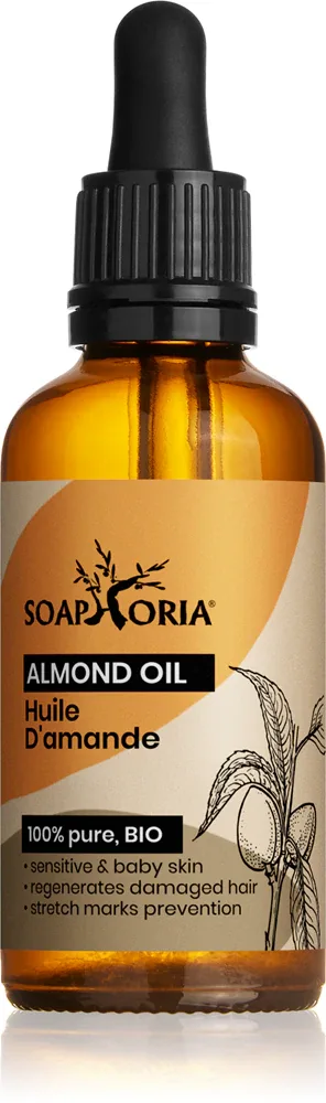 Масло для тела Soaphoria Organic Almond Oil миндальное, питательное, 50 мл