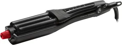 Плойка Rowenta Karl Lagerfeld Waves Addict CF471LF0 тройная, для четырёх видов волн
