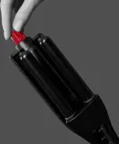 Плойка Rowenta Karl Lagerfeld Waves Addict CF471LF0 тройная, для четырёх видов волн — фото 2