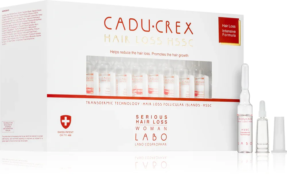 CADU-CREX Hair Loss HSSC Serious Hair Loss - Сыворотка для волос для женщин против сильного выпадения волос