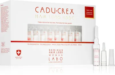 CADU-CREX Hair Loss HSSC Serious Hair Loss - Сыворотка для волос для женщин против сильного выпадения волос, 20 мл