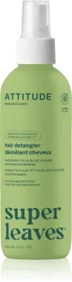 Спрей для волос Attitude Super Leaves Avocado Oil Olive Leaves для лёгкого расчёсывания, несмываемый, 240 мл