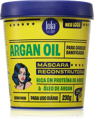 Lola Cosmetics Argan Oil - Маска для волос восстанавливающая, 230 г