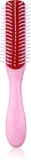 Расчёска для волос Denman Style D14 The Mini Curl Definer Styler компактная, для влажных и сухих волос, 1 шт Pink Crush — фото 1