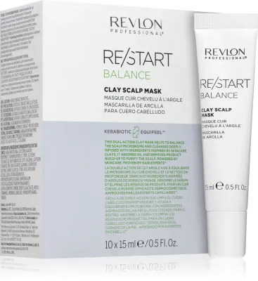 Revlon Professional Re/Start Balance - Маска из глины для кожи головы, 10 мл