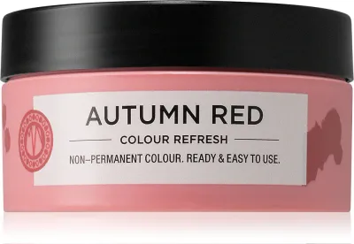 Тонирующая маска для волос Maria Nila Colour Refresh Autumn Red, смываемая, красный оттенок, wytrzyma 4 – 10 umyć 6.60 100 мл