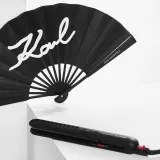 Выпрямитель для волос Rowenta Karl Lagerfeld Optiliss SF323LF0 с ионизацией, против пушения — фото 4