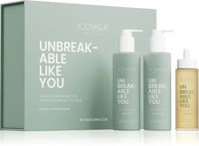 ICONIQUE Professional UNBREAKABLE LIKE YOU UNBREAKABLE LIKE YOU Length Strengthening Set - Набор для укрепления волос