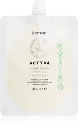 Шампунь для волос Kemon Actyva Benessere очищающий, для тонких волос, 100 мл