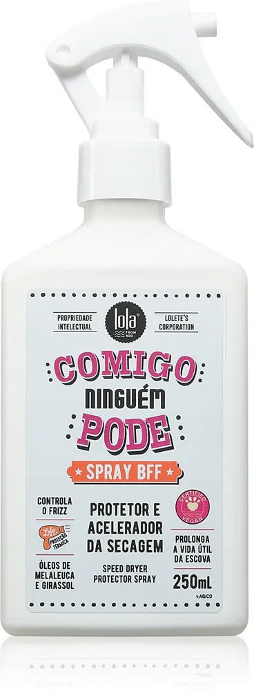 Lola Cosmetics Coming Pode - Термозащитный спрей для использования с утюжкой и кудрявкой, 250 мл