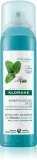 Klorane Organic Mint - Сухой шампунь для волос, подверженных загрязнению воздуха, 150 мл — фото 1