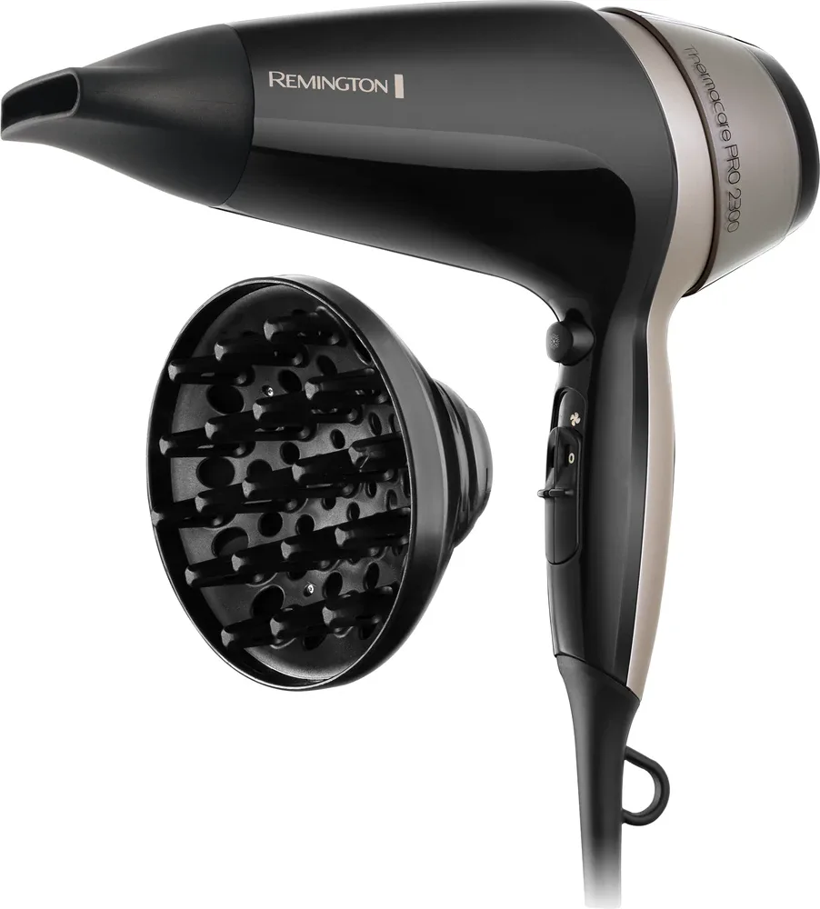Фен для волос Remington Thermacare PRO D5715 с ионизацией и диффузором, 1 шт