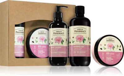 Green Pharmacy Damask Rose & Shea Butter SET - Набор подарочный для лица