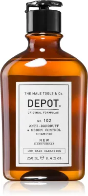 DEPOT 100 HAIR CLEANSING NO. 102 PURIFYING & SEBUM CONTROL - шампунь, восстанавливающий баланс жирной кожи головы