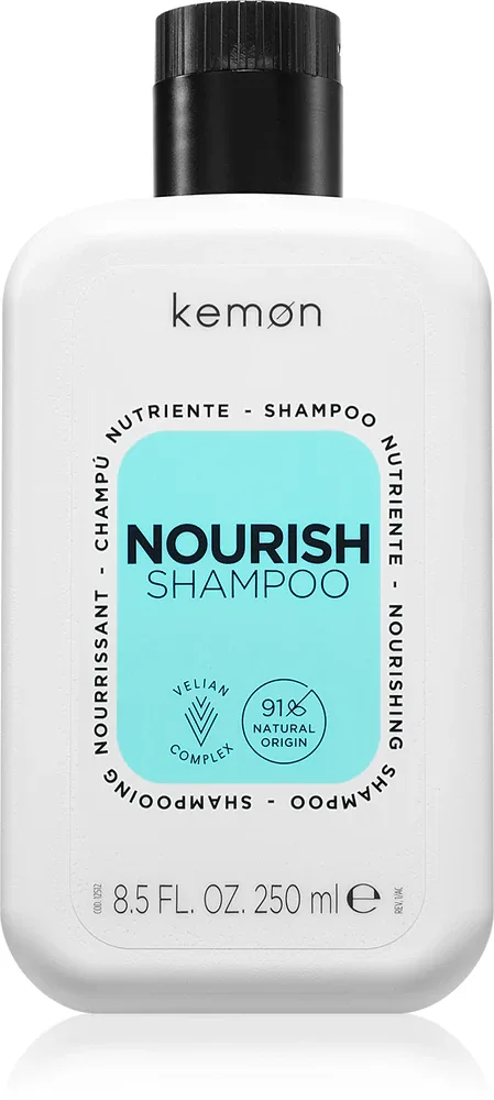 Kemon Nourish - Питательный шампунь для поврежденных волос, 250 мл