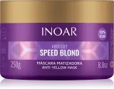 INOAR Absolut Speed Blond - Питательная тонизирующая маска для светлых волос, 250 г — фото 1