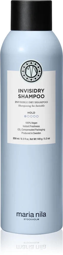 Maria Nila Style & Finish - Сухой шампунь для темных волос, склонных к жирности Invisidry Shampoo, 250 мл