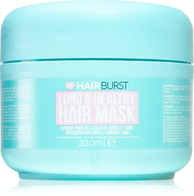 Hairburst Long & Healthy Hair Mask - Питательная увлажняющая маска для волос, 220 мл
