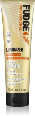 Fudge Luminizer Moisture Boost Shampoo - Увлажняющий шампунь для сохранения цвета волос, окрашенных и поврежденных, 250 мл
