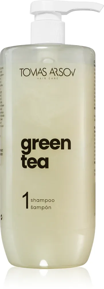 Tomas Arsov Green Tea 1 L - Увлажняющий шампунь с зеленым чаем, 1000 мл