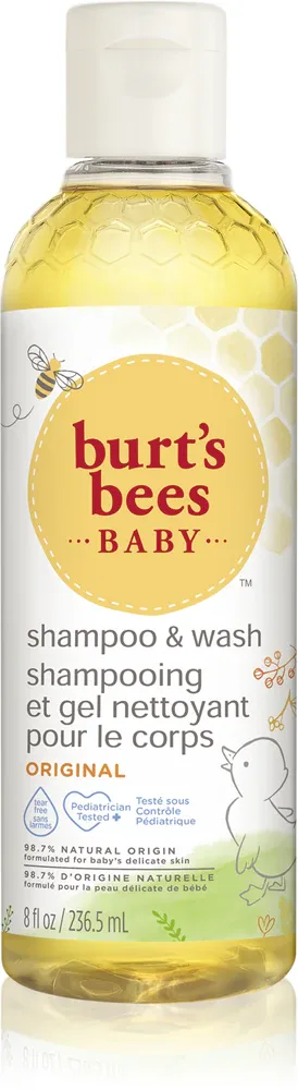 Burt’s Bees Baby Bee - Шампунь и гель для ежедневного использования 2 в 1, 236.5 мл