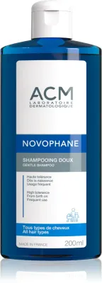 ACM Novophane Gentle Shampoo - Очень нежный шампунь для всех типов волос, 200 мл