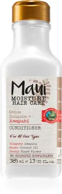 Maui Moisture Shine Amplifying + Awapuhi - Кондиционер для придания блеска и мягкости волос, 385 мл