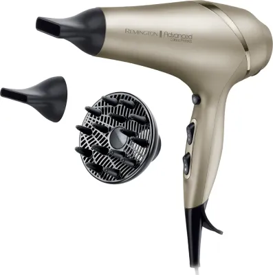Фен для волос Remington Colour Protect AC8605 с ионизацией и диффузором, 1 шт