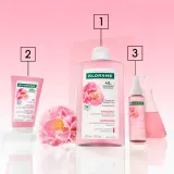 Бальзам для волос Klorane Peony Soothing Sensitive Hair Scalp Conditioner для чувствительной кожи головы, с экстрактом пиона, 150 мл — фото 8