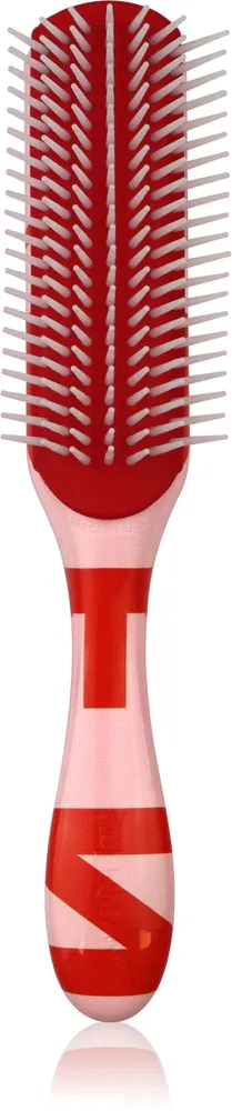 Расчёска для волос Denman Style D3 The Deluxe Original Curl Definer Styler для влажных и сухих волос, 1 шт Pink Crush