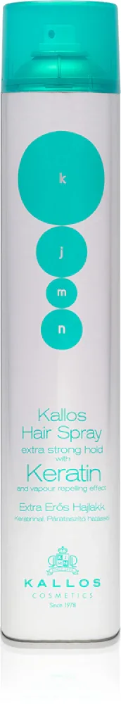 Kallos KJMN Professional Keratin - Лак для волос с кератином, 750 мл