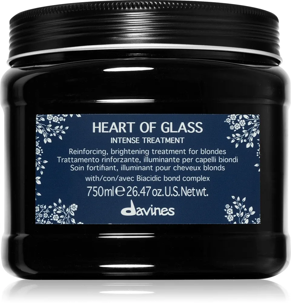 Davines Heart of Glass Intense Treatment - Интенсивное уходовое средство для блонд волос