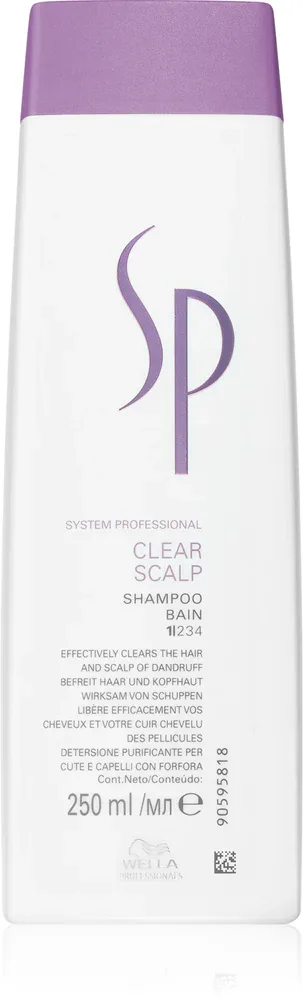 Wella Professionals SP Clear Scalp - Шампунь против перхоти, 250 мл