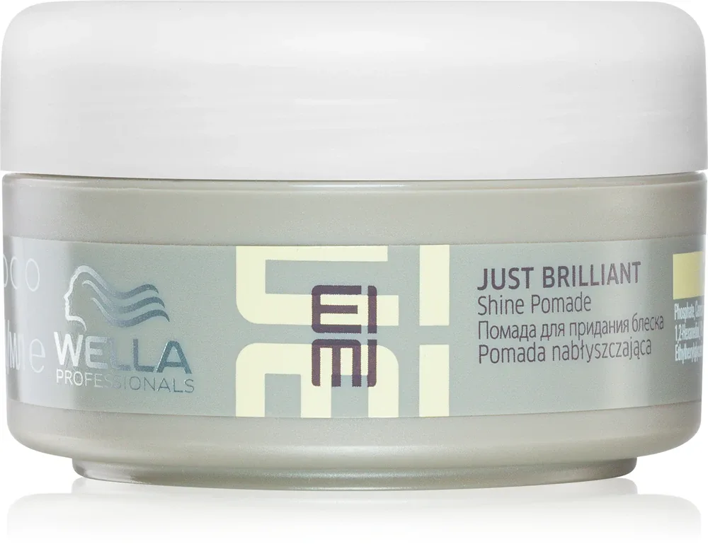 Помада для укладки волос Wella Professionals Eimi Just Brilliant со средней фиксацией, для коротких волос, 75 мл