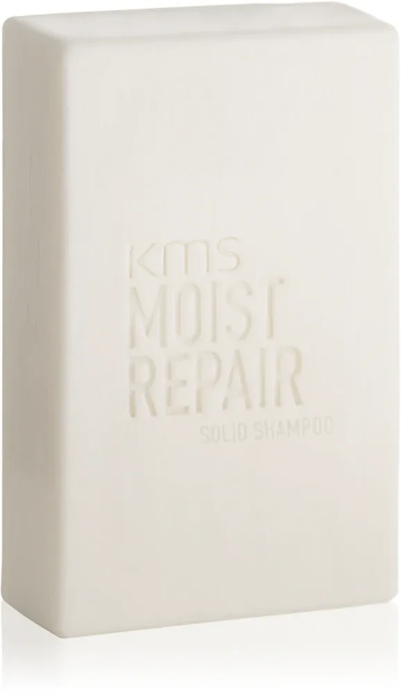 KMS Moist Repair Solid Shampoo - Шампунь в виде кубика для поврежденных волос, 75 г