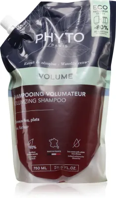 Phyto Volume Volumizing Shampoo - Шампунь для тонких волос, придающий объем от корней, 750 мл