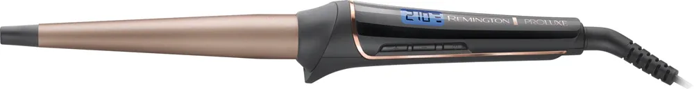 Плойка для завивки волос Remington PROluxe CI91W1B конусная, с цифровым дисплеем, 1 шт