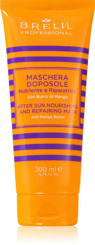 Brelil Professional Solaire After Sun Mask - Маска для волос, 200 мл